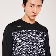 Striking Utility Ls Tee 9.0 - Pitch Black