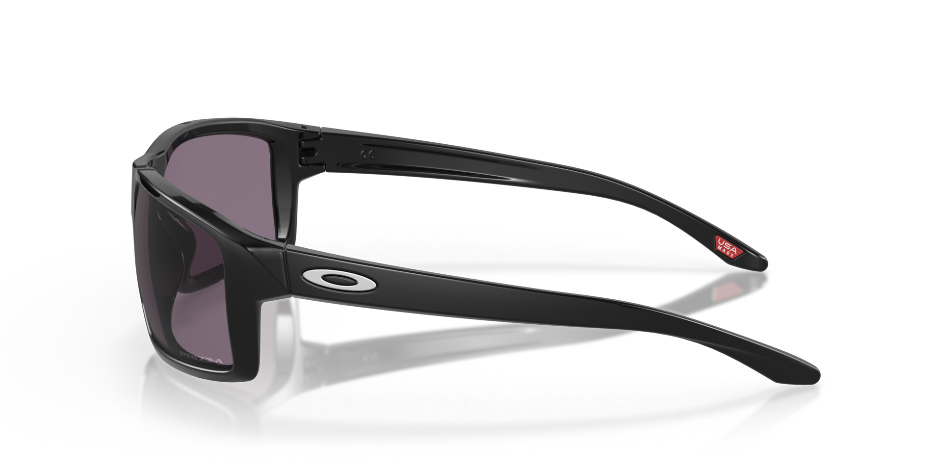 Oakley Gibston Sunglasses with Matte Grey Smoke Frame and Prizm