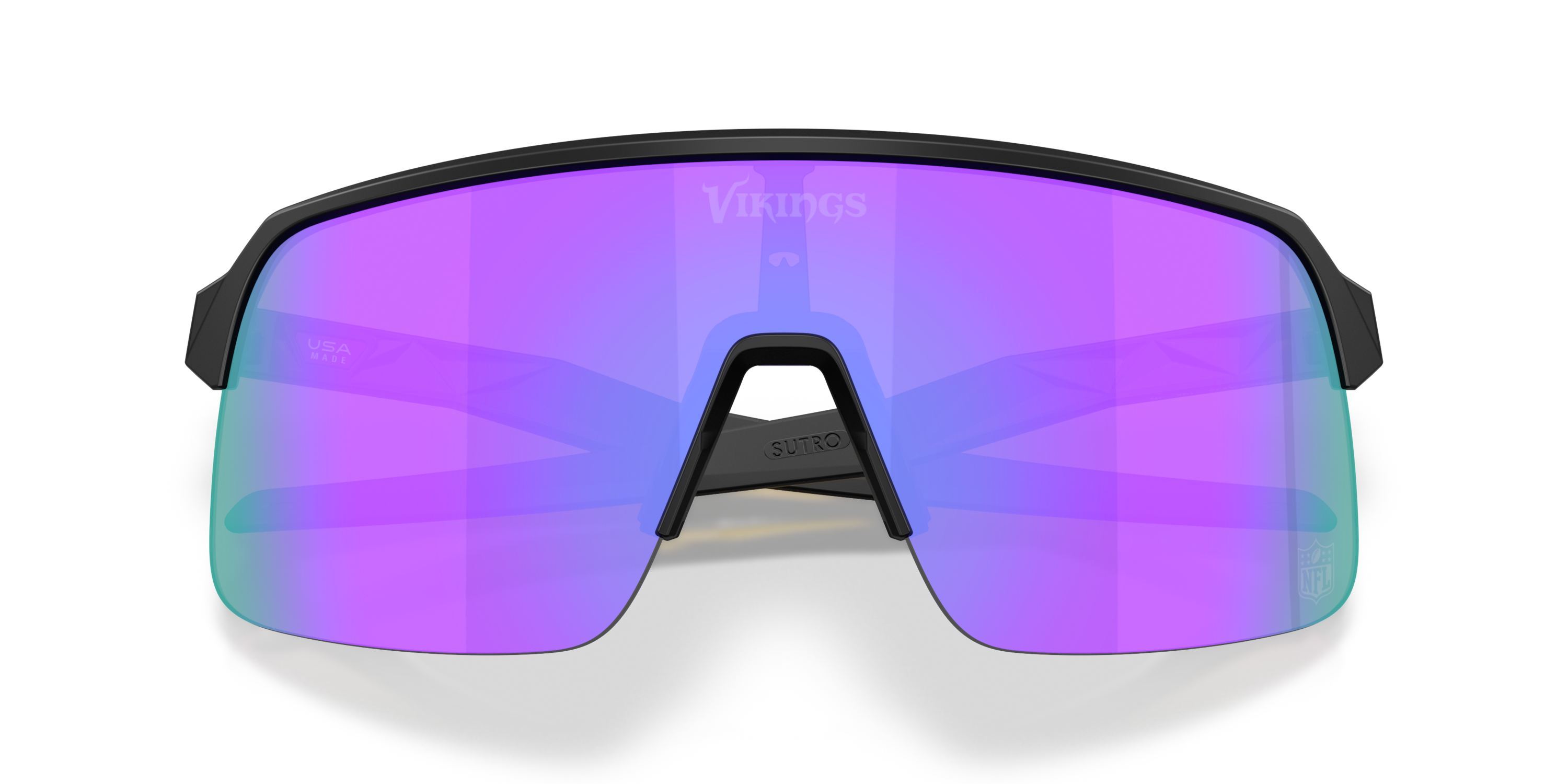 Oakley SUTRO LITE ブラック/パープル Minnesota Vikings Sutro Lite Prizm Violet Lenses, Matte