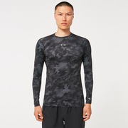 Technical Base Layer LS Crew - Black Print