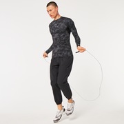 Technical Base Layer LS Crew - Black Print