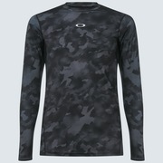 Technical Base Layer LS Crew - Black Print