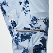 Skull Z-3D Bleach Tapered 13.0 - Sky Blue Print
