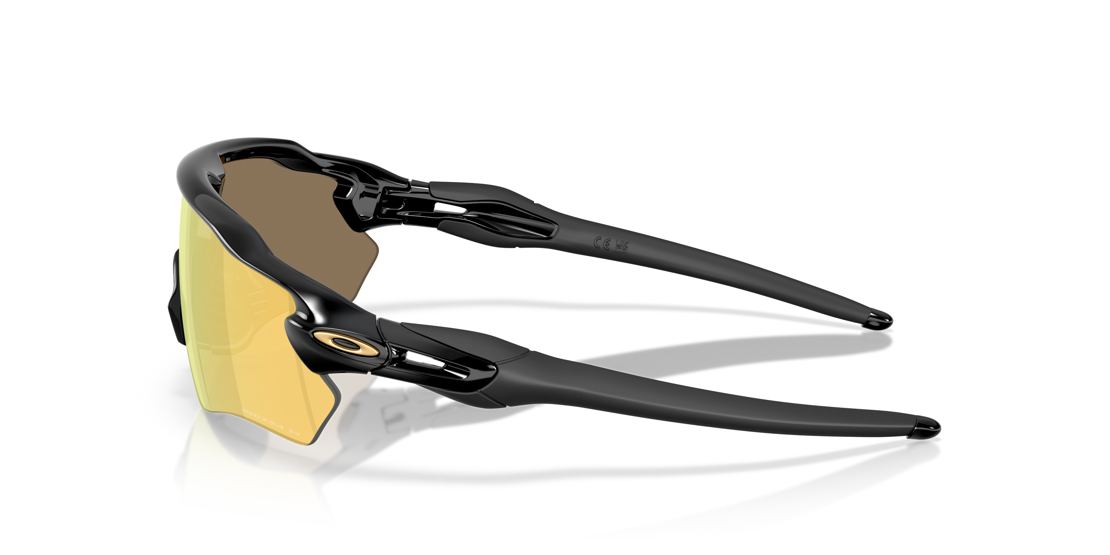 Oakley radar ev ブラック　ゴールド　prizm 24K Oakley Radar Ev Path Polished Black Prizm 24k Gold Iridium