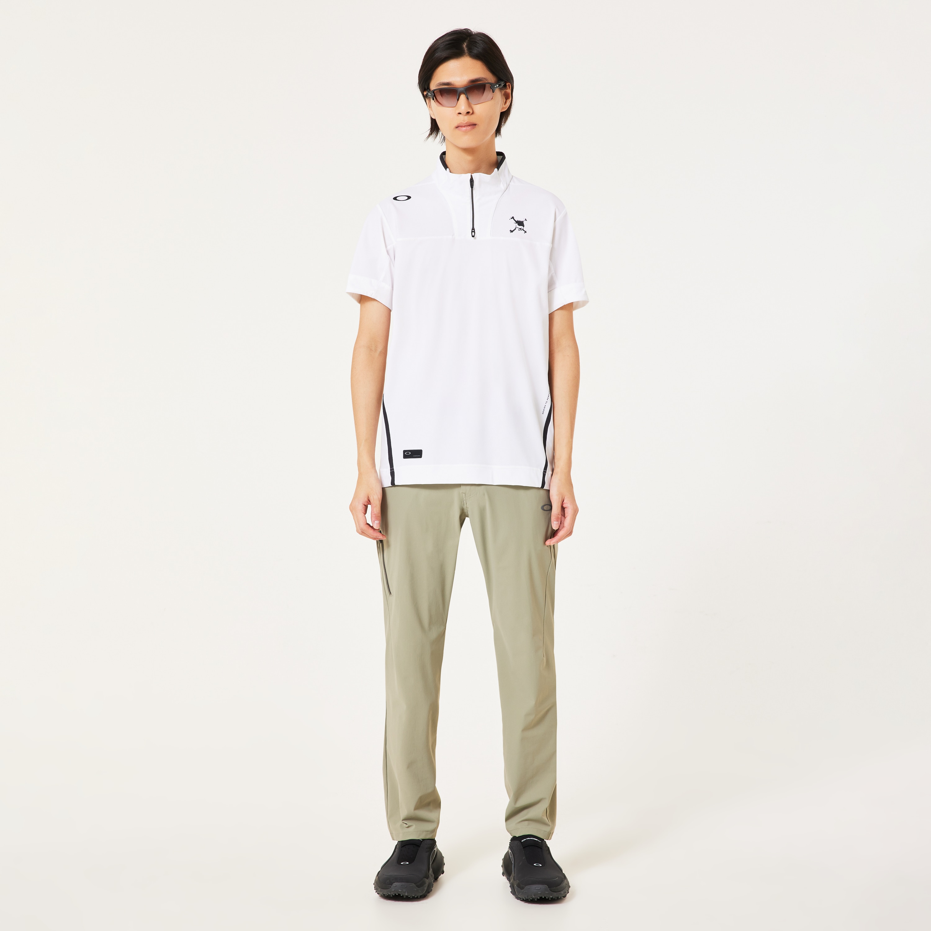 Oakley Skull Stream Zip Mock - Coral Marle | Oakley® 日本