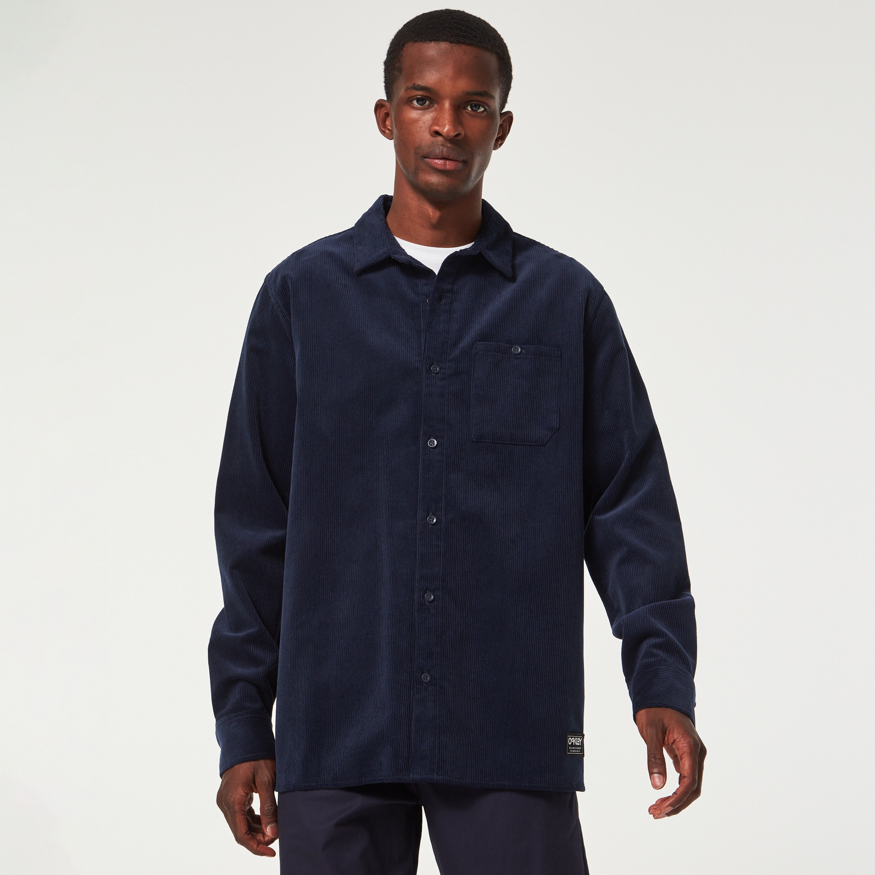 Oakley Cabin Button Down Corduroy - Fathom | Oakley