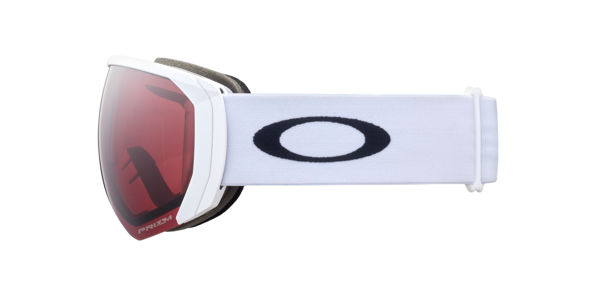 Oakley Flight Path L Snow Goggles - Matte White - Prizm Snow Garnet ...