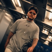 Camiseta Oakley x Podpah Medusa - Terrain Gray