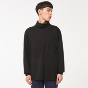 Rs Veil Spread High Neck Tee - Blackout