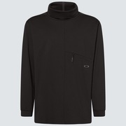 Rs Veil Spread High Neck Tee - Blackout