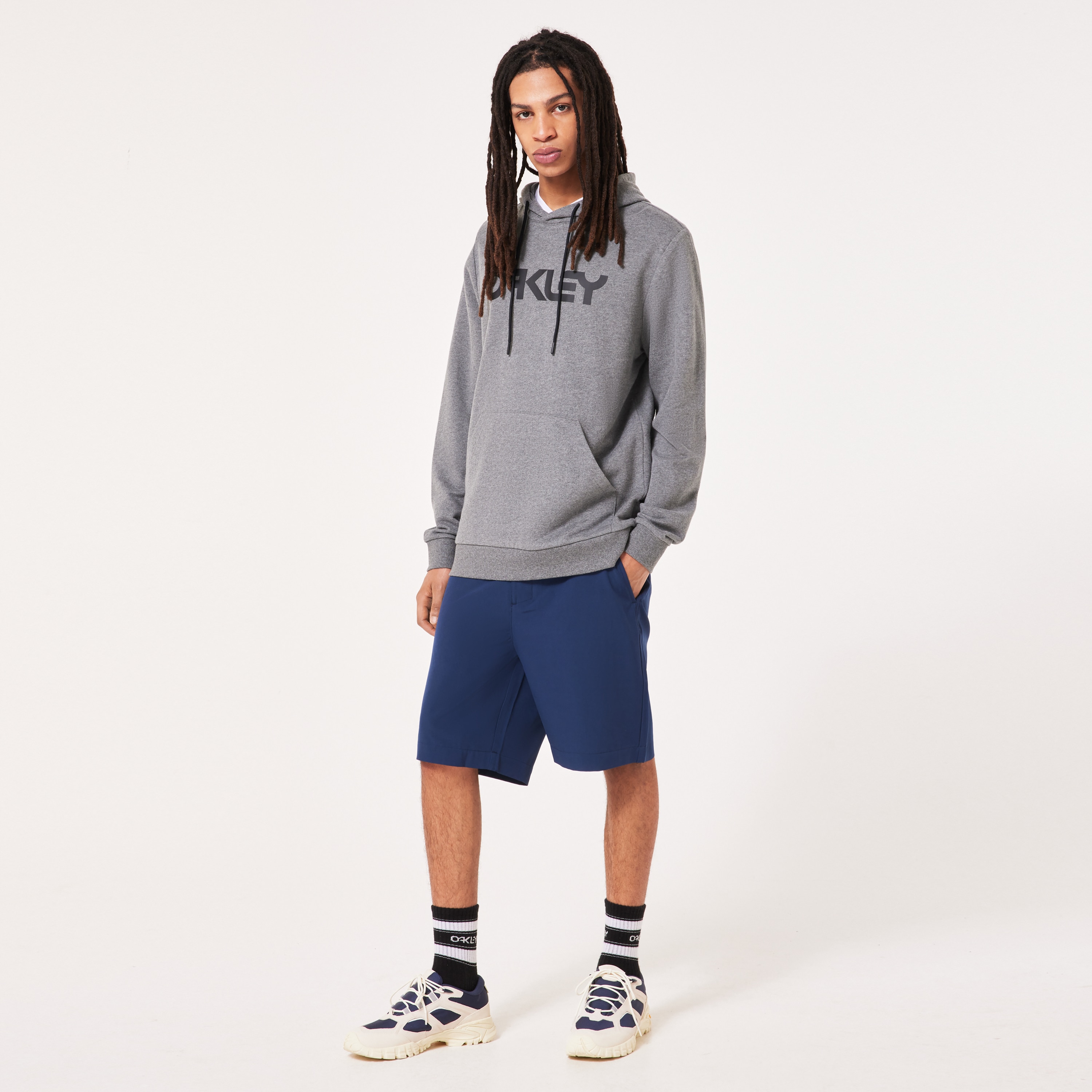 Oakley B1B Po Hoodie 2.0 - New Athletic Grey/Black | Oakley® US
