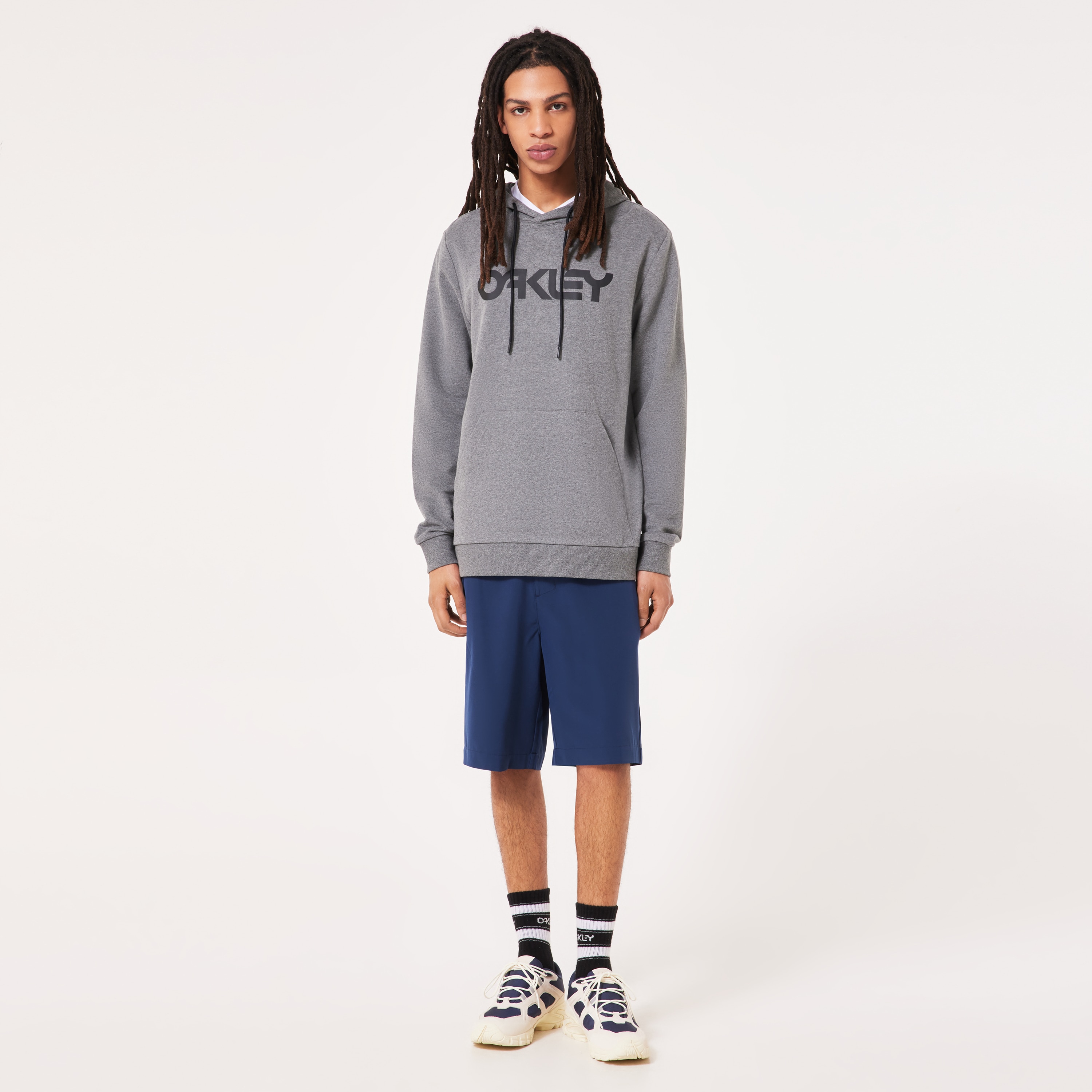 Oakley B1B Po Hoodie 2.0 - New Athletic Grey/Black | Oakley® US