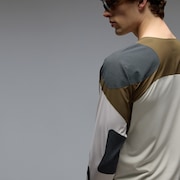 Seeker Edge LS Jersey - Mist/Army Green