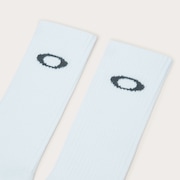 5-Pack Crew Socks - White
