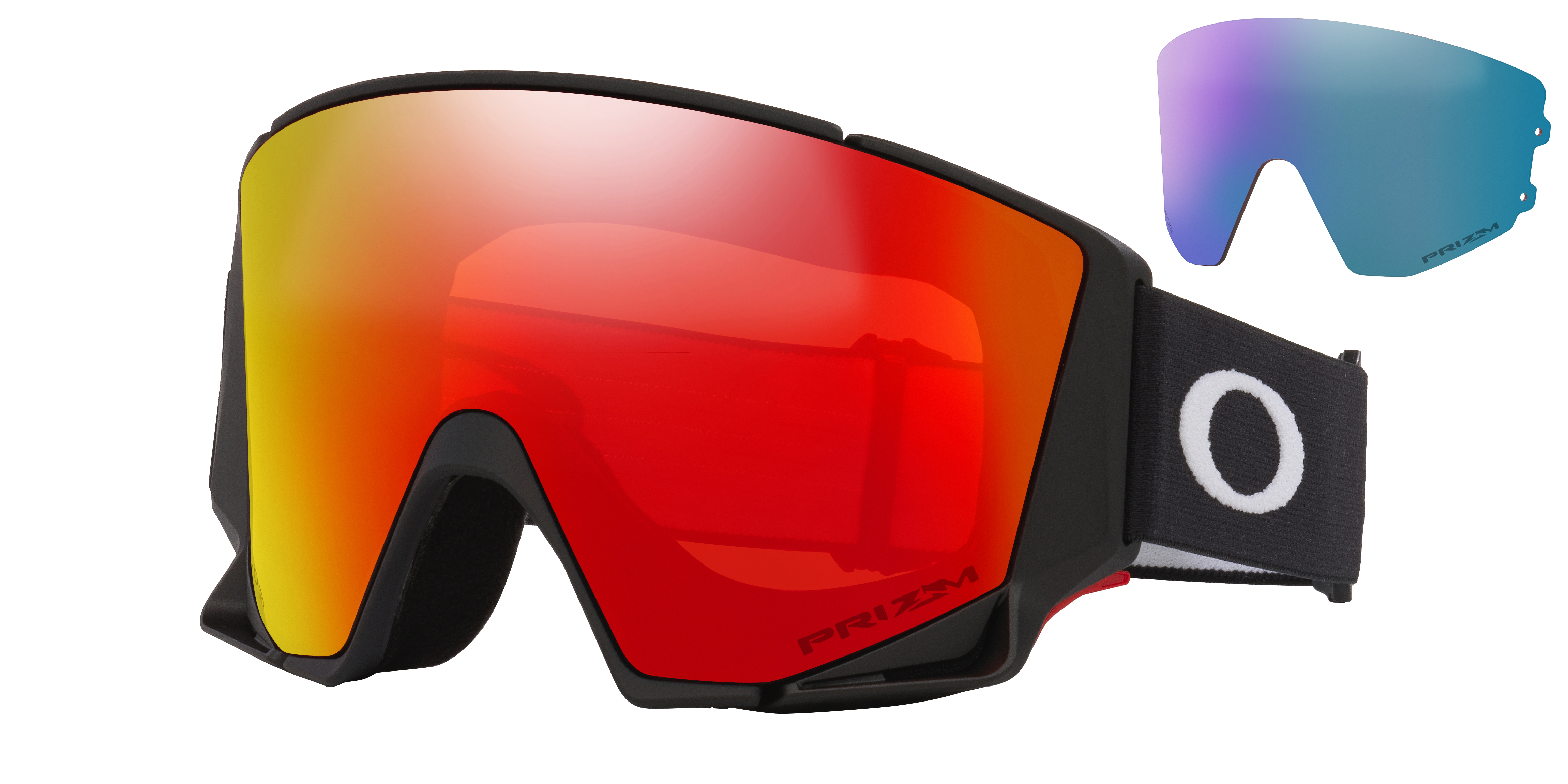 Oakley Flow Scape™ M (low Bridge Fit) Snow Goggles In Black