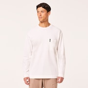 Rs Veil Fine Loose L/S Tee - White