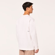 Rs Veil Fine Loose L/S Tee - White