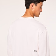 Rs Veil Fine Loose L/S Tee - White