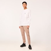 Rs Veil Fine Loose L/S Tee - White