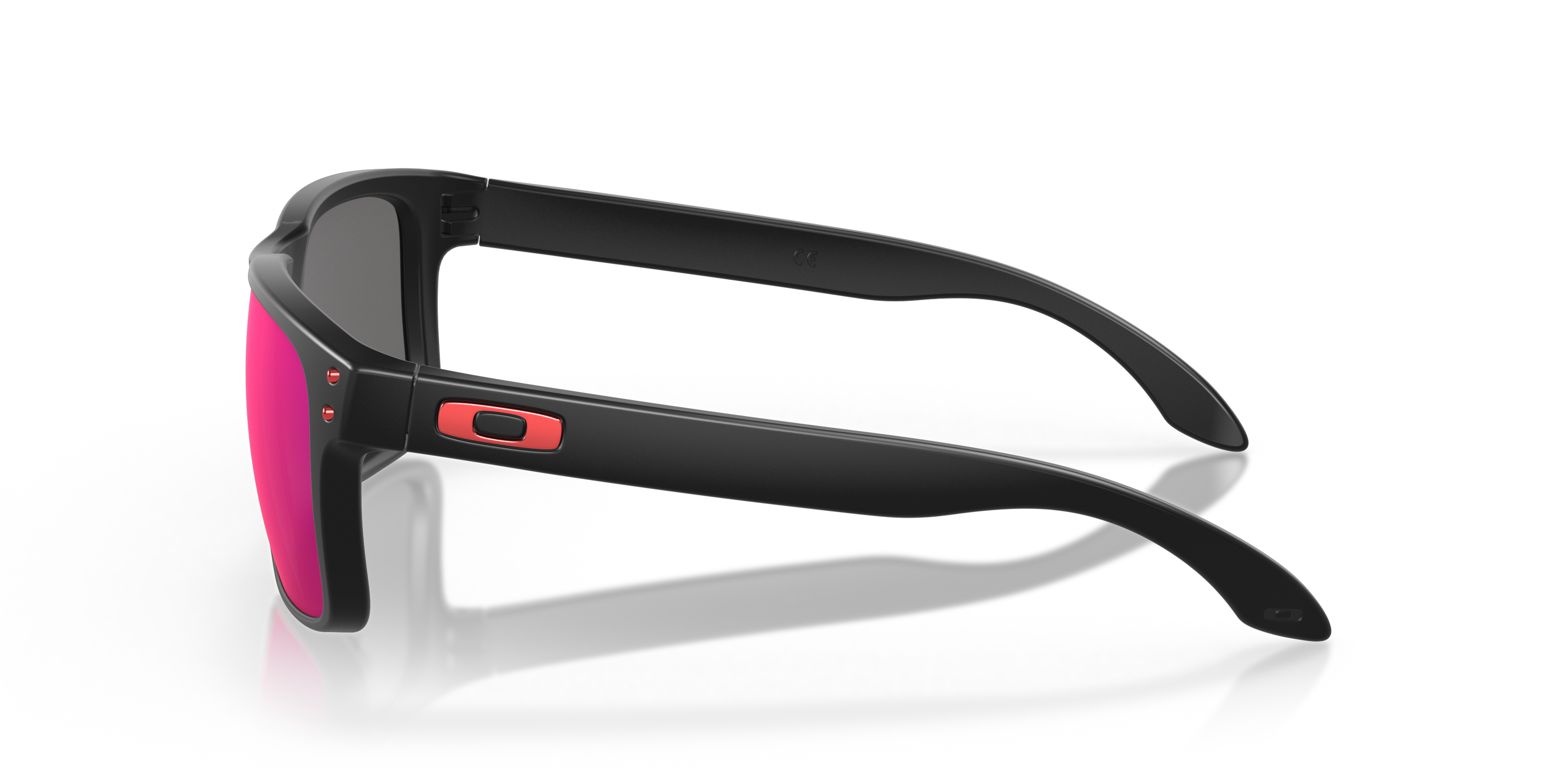 Red Holbrook Oakley Oakley Holbrook Matte Black Positive Red Iridium