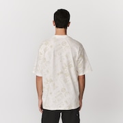 Camiseta Oakley O-Mania Full Print - Off White