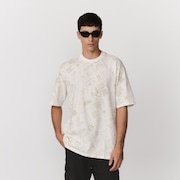 Camiseta Oakley O-Mania Full Print - Off White