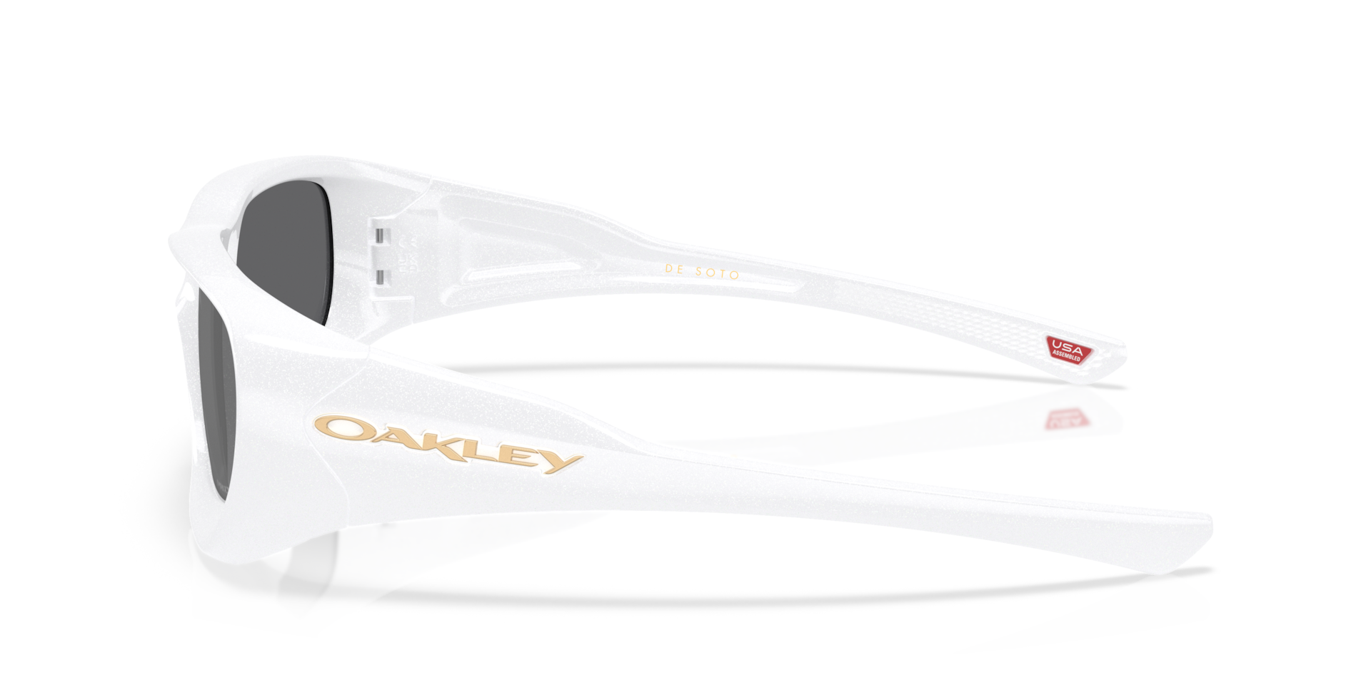 Oakley De Soto Sunglasses with Matte Trans Stonewash Frame and