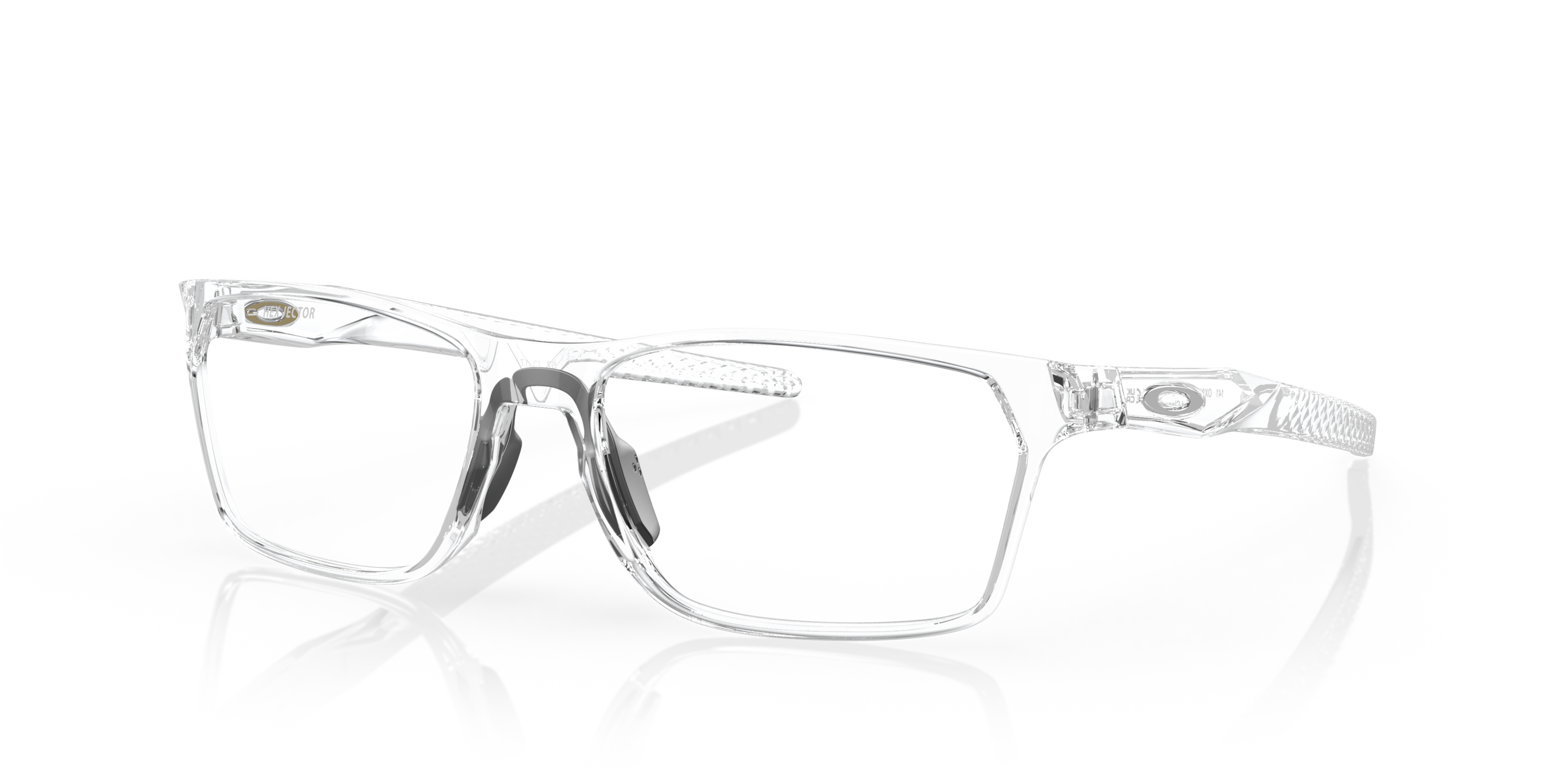 Hex Jector Polished Clear Eyeglasses Oakley® Official Oakley