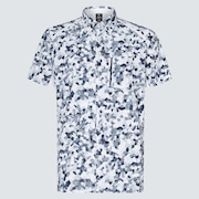 Oakley Digi Mosaic Graphic Shirt - White Print