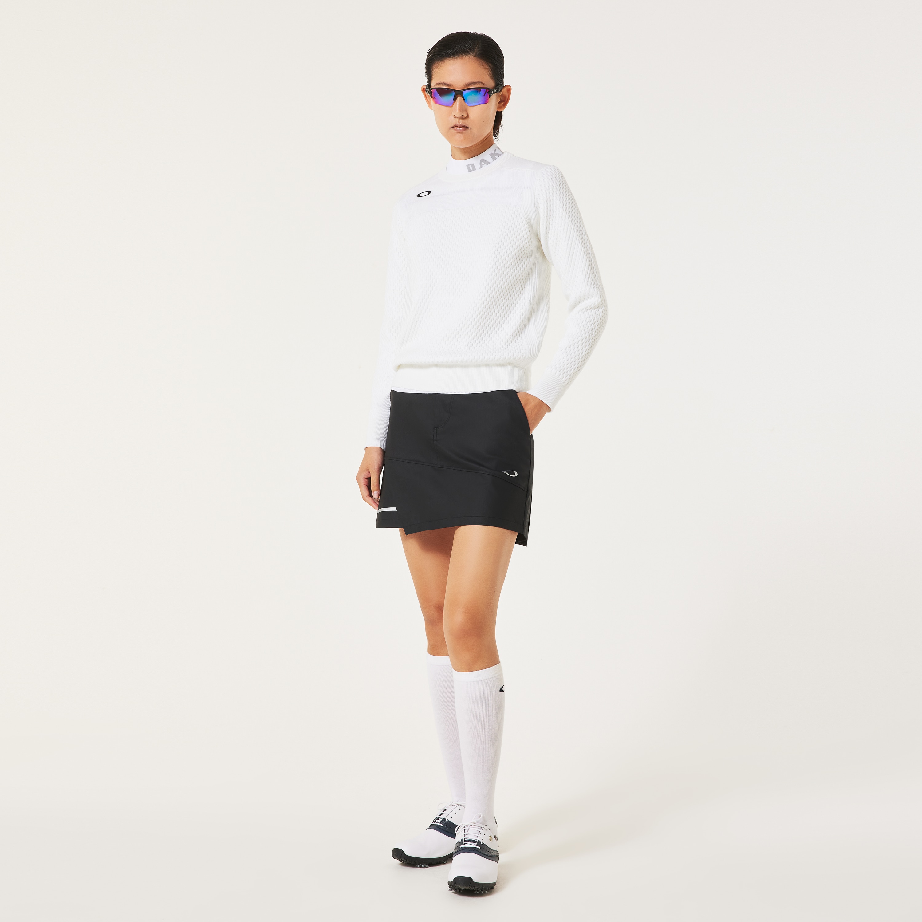 Oakley 黒 プリーツスカート Oakley Elevate Twisted Pleats Skirt - Blackout | Oakley® 日本