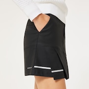Elevate Twisted Pleats Skirt - Blackout