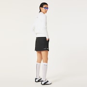 Elevate Twisted Pleats Skirt - Blackout