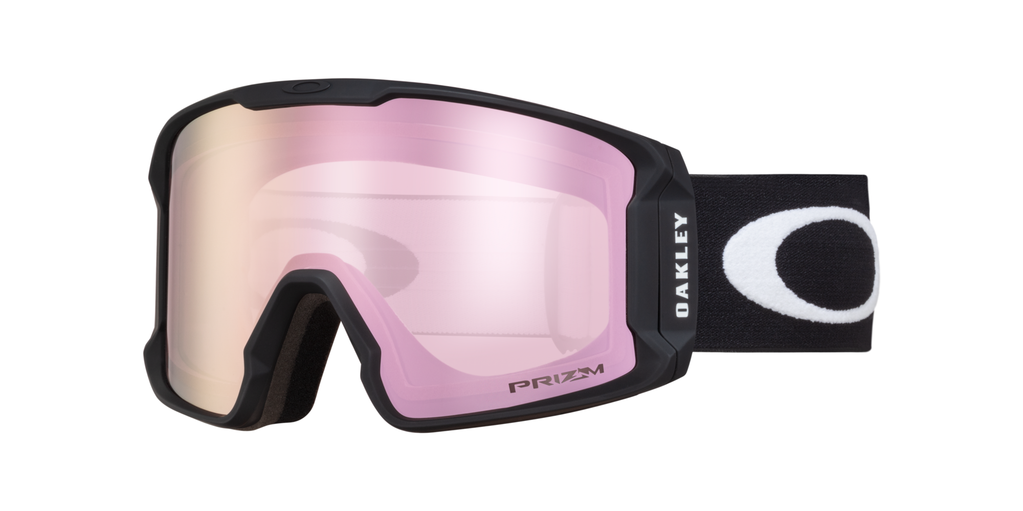 Oakley Line Miner™ L Snow Goggles Matte Black Prizm Snow Hi Pink