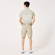 Skull Cool Stretch Hybrid Mock - Desert Sand
