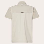 Skull Cool Stretch Hybrid Mock - Desert Sand
