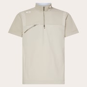Skull Cool Stretch Hybrid Mock - Desert Sand