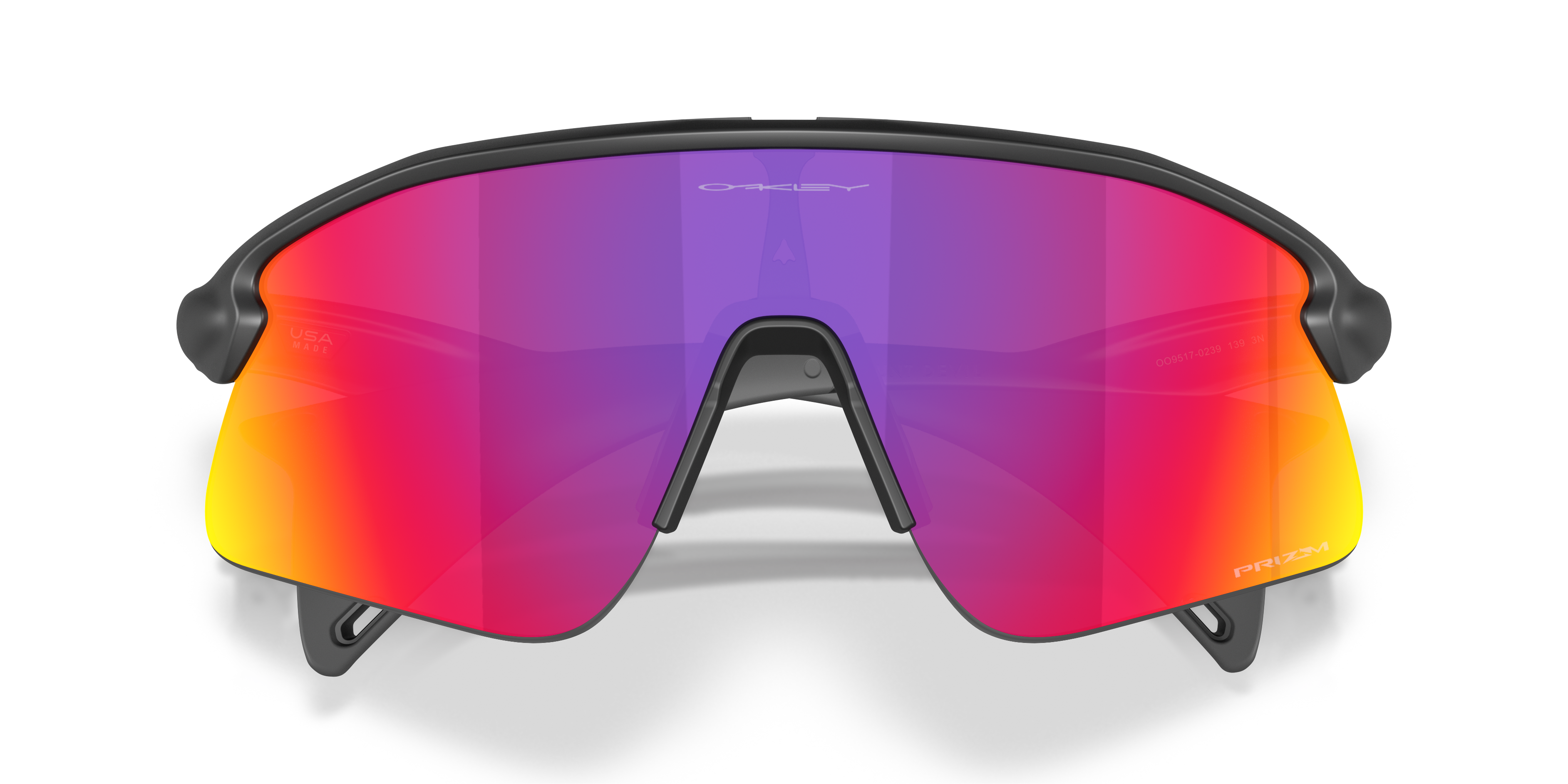 新品未使用 Oakley Stunt Devil Stunt Devil Prizm Ruby Lenses, Matte Uranium Frame Sunglasses