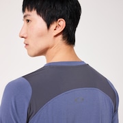 O-Lasting Cool Perf SS  O Tee 4.0 - Blue Tar