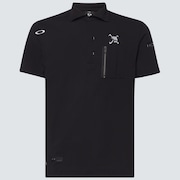 Skull Revolve 3D Pocket Shirt - Blackout