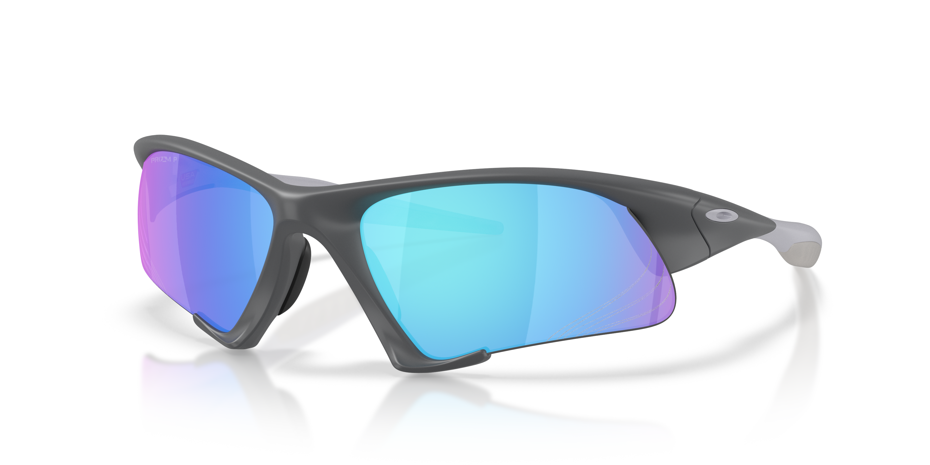 Suture Jacket® Prizm Sapphire Polarized Lenses, Matte Carbon Frame ...