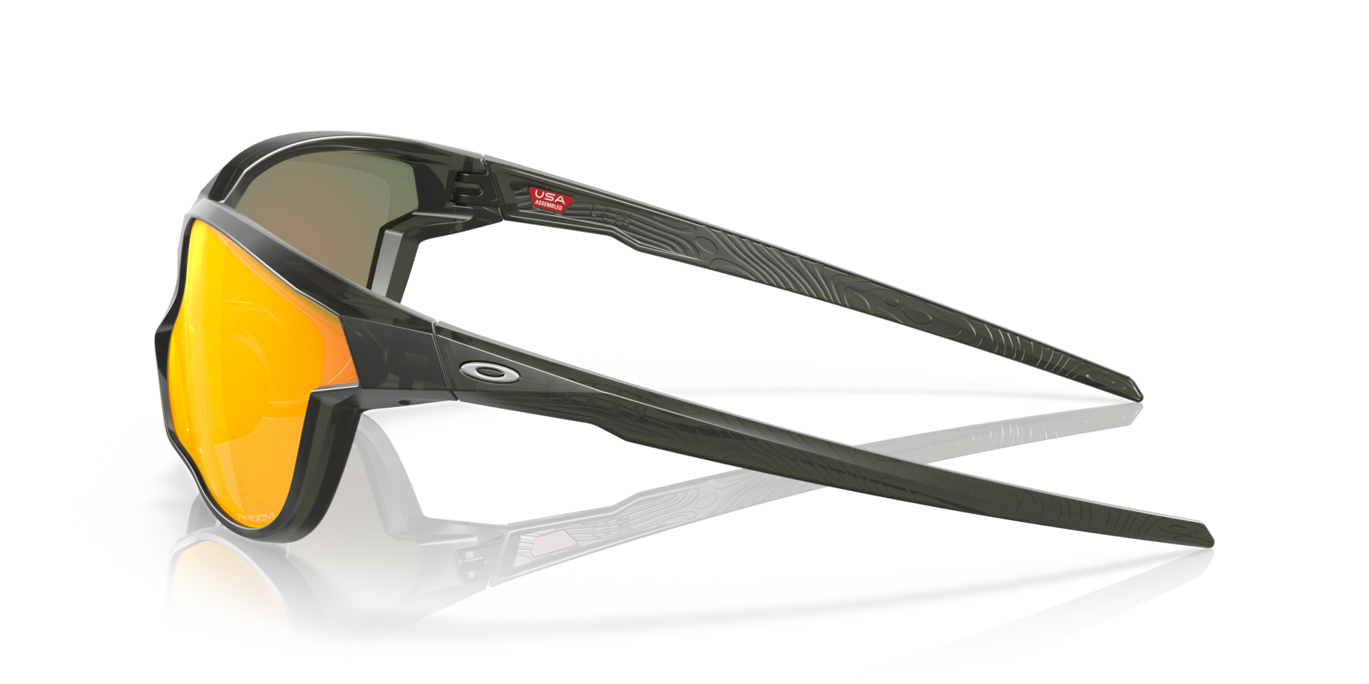 Oakley Kaast Sunglasses with Matte Black Frame and Prizm Black
