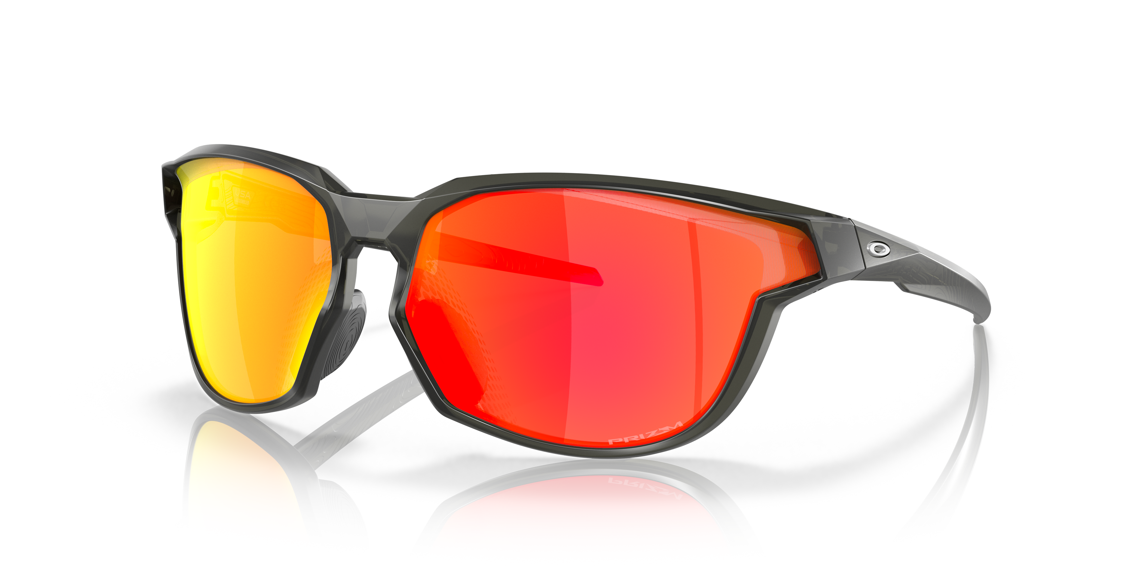 Oakley Kaast Sunglasses with Matte Black Frame and Prizm Black