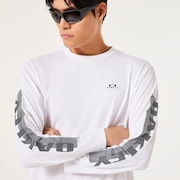 Enhance Qd LS Tee Slv Evo 4.7 - White