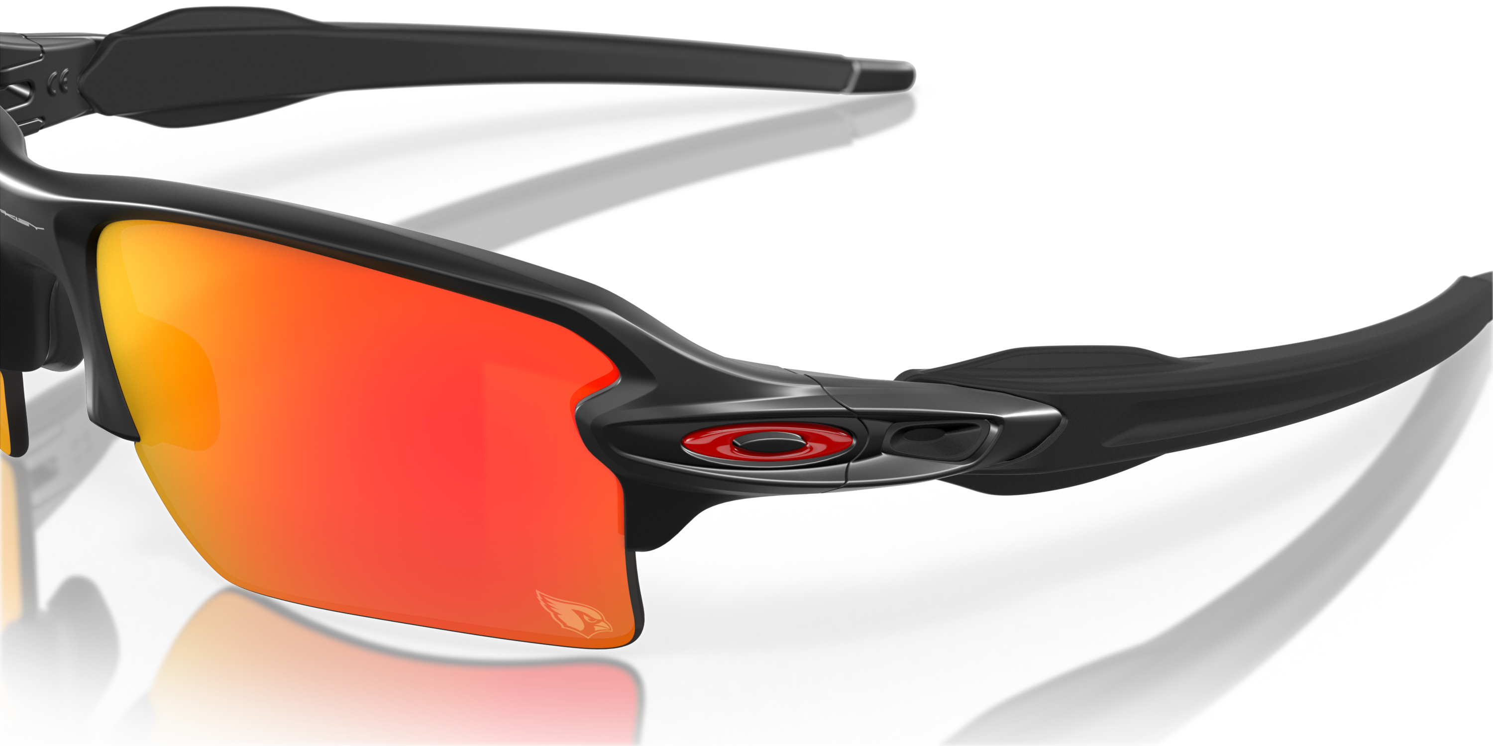 Arizona Cardinals Flak® 2.0 XL Prizm Ruby Lenses, Matte