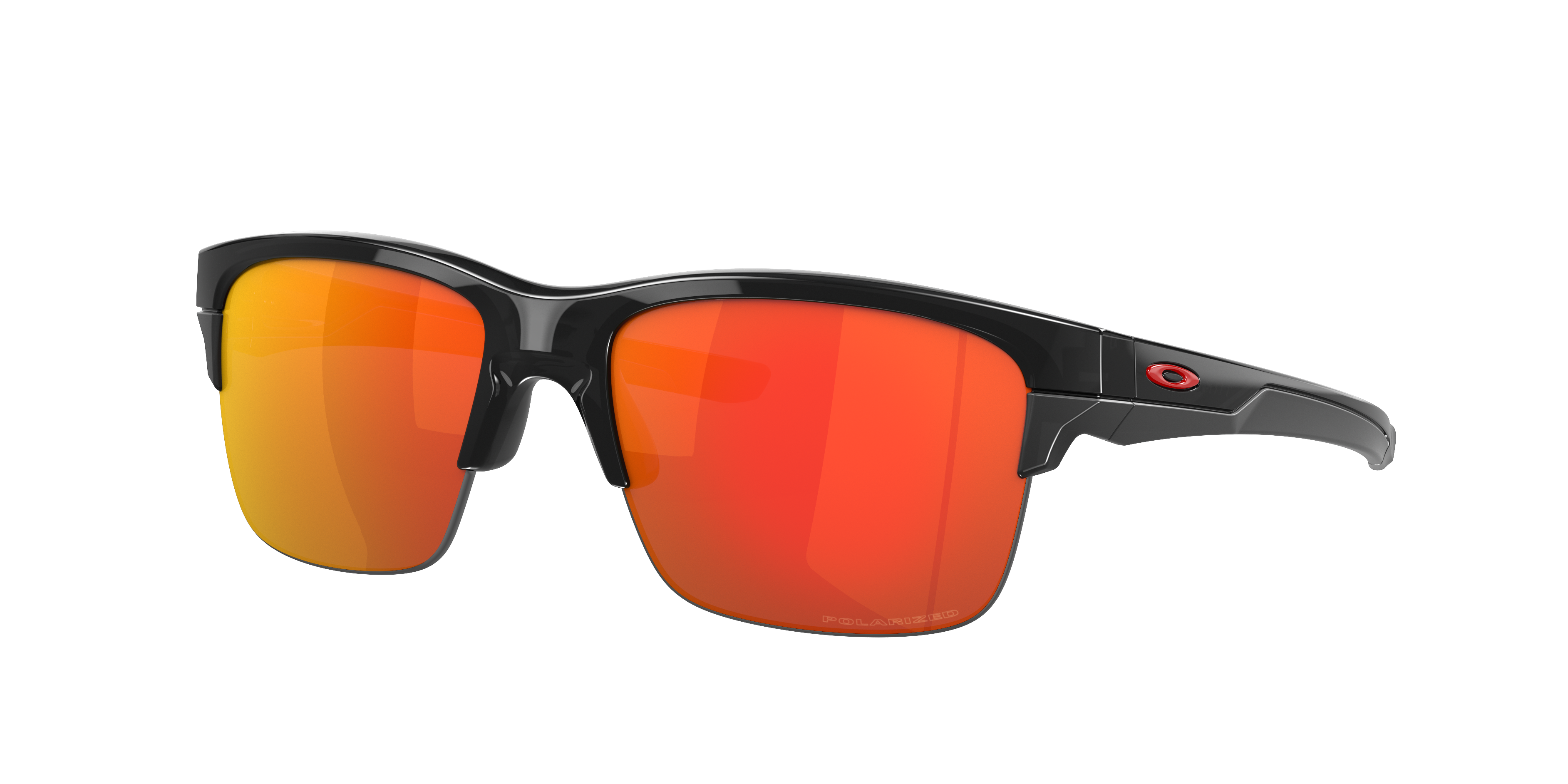 Oakley サングラス レッドオレンジ ケース付き