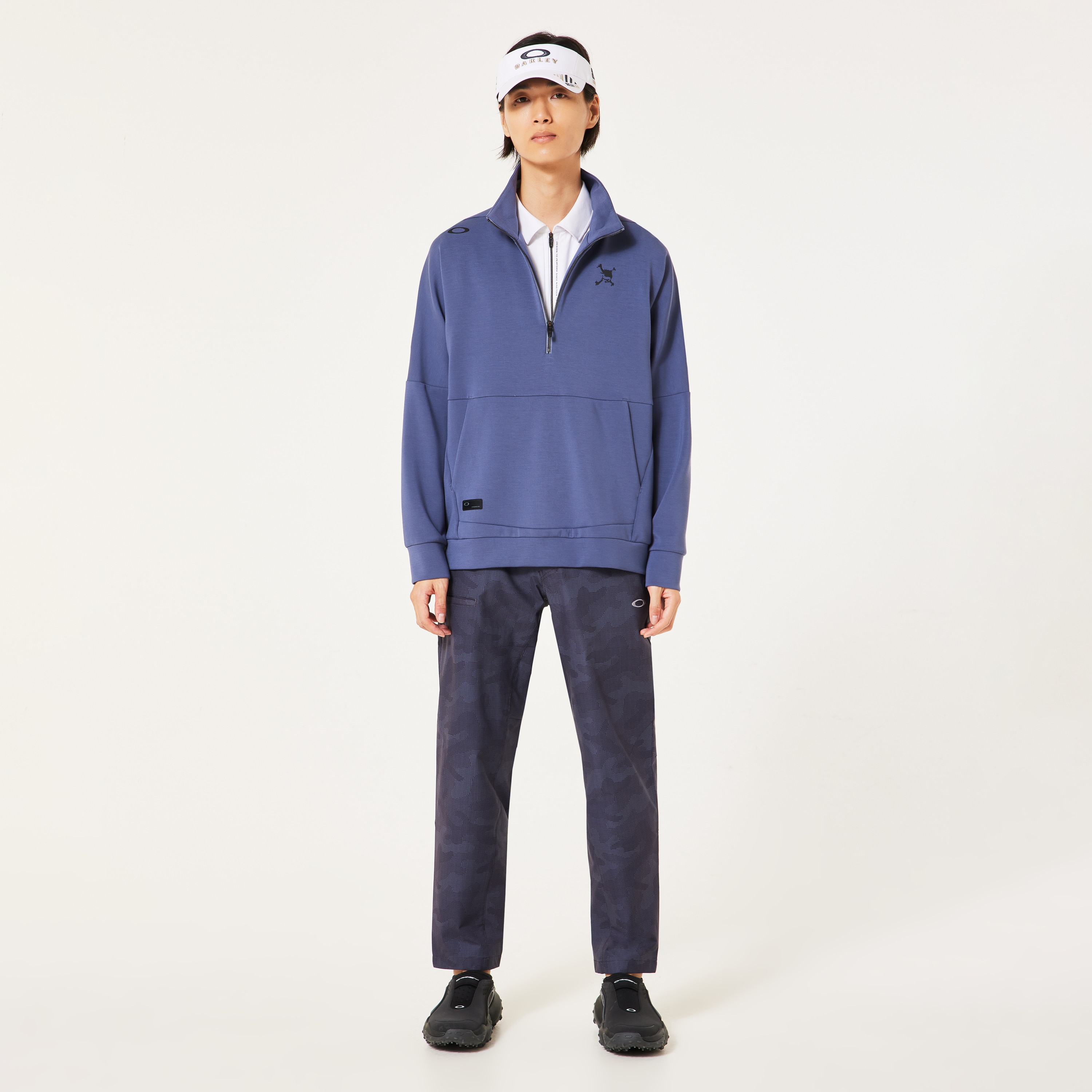 即日発送 Blackout - Fleece Pullover H/Z Bulge Skull Oakley | 日本 Oakley® メンズウェア