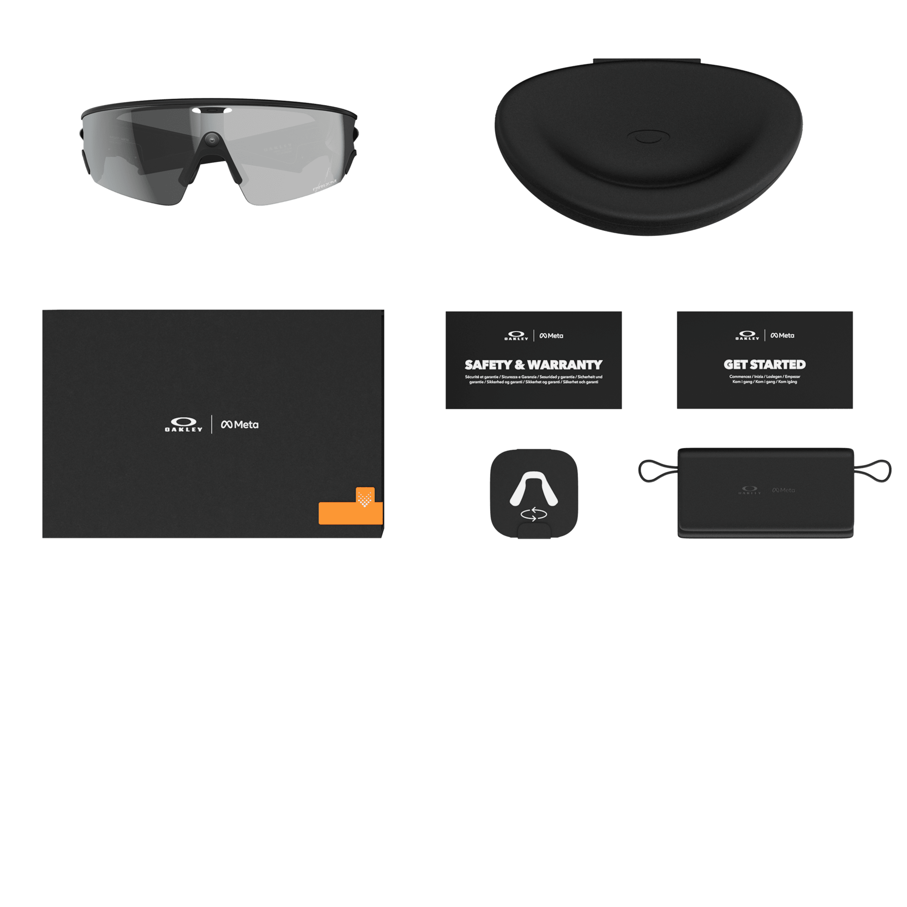 ゆきさん専門Oakley× Vanguard AIサングラス black Oakley Meta Vanguard Prizm Black Lenses, Black Frame AI Glasses