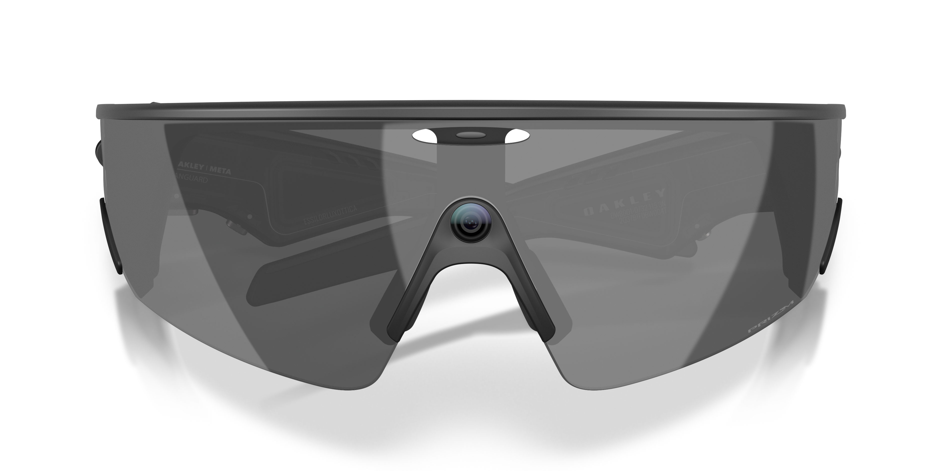 Oakley Meta Vanguard Prizm Black Lenses, Black Frame AI Glasses