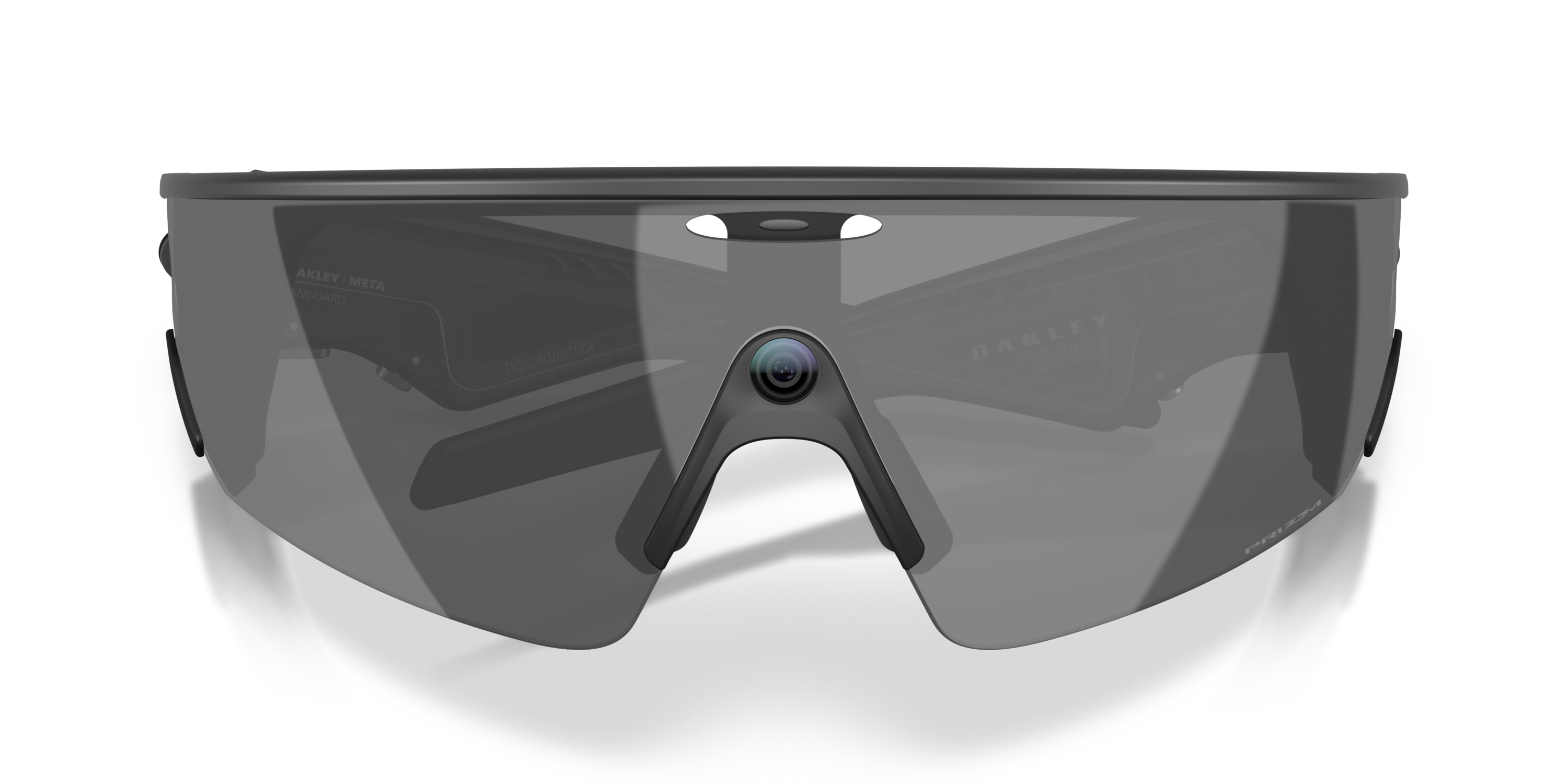 Oakley Meta Vanguard Prizm Black Lenses, Black Frame AI Glasses