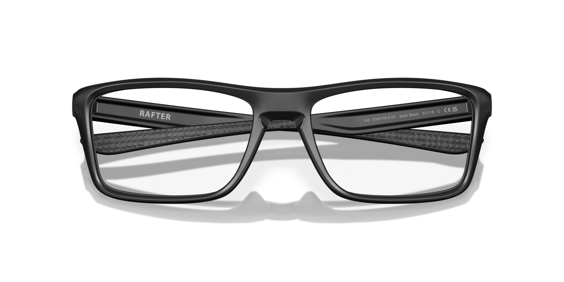?️Oakley OX1128-0552 Confession Eyeglasses 49/17 142 /KAG510?️​ Oakley Exchange R Eyeglasses with Satin Black Frame | Oakley® US main image 2